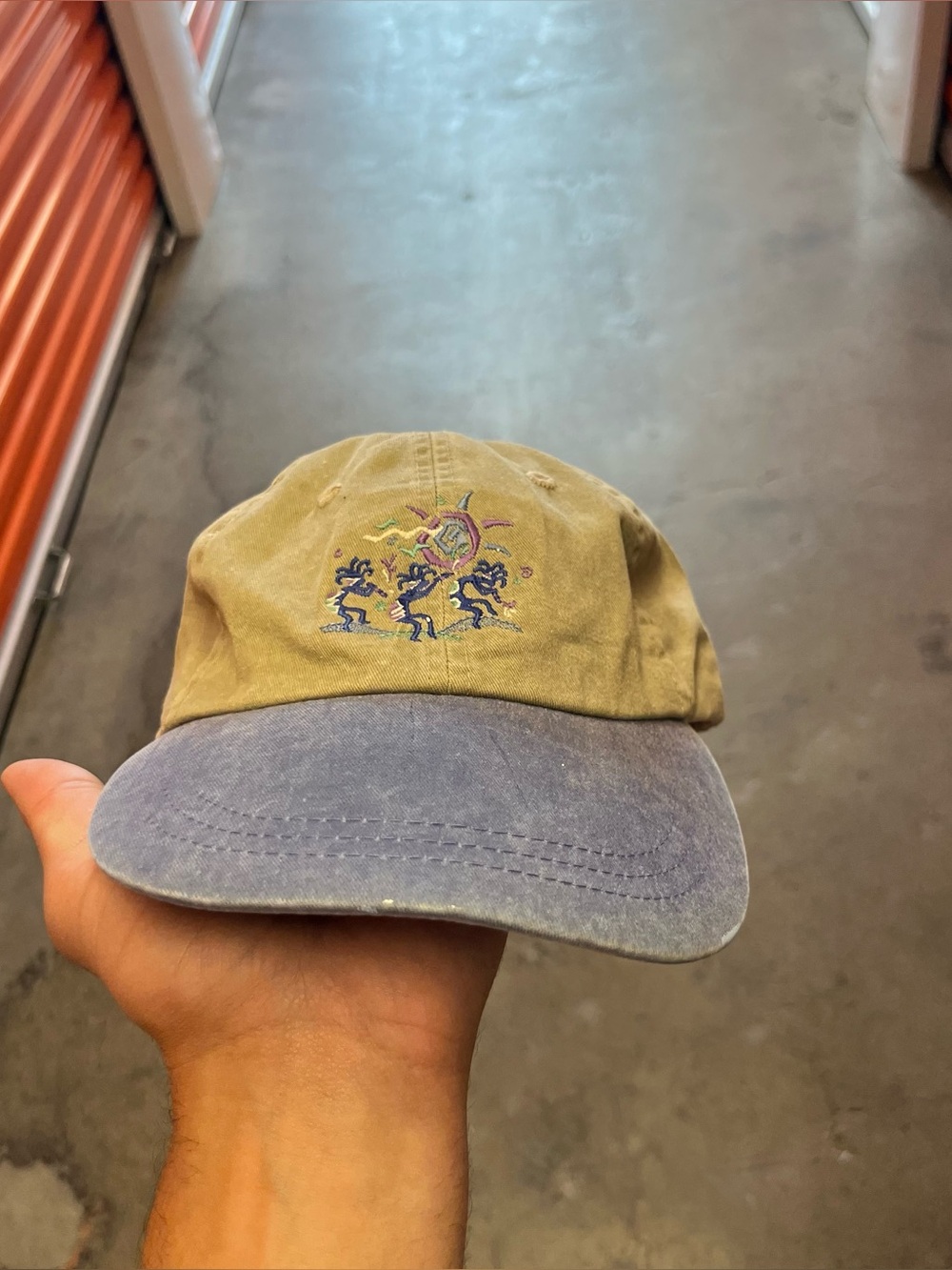 Vintage Kokopelli Cap on Adam’s Blank